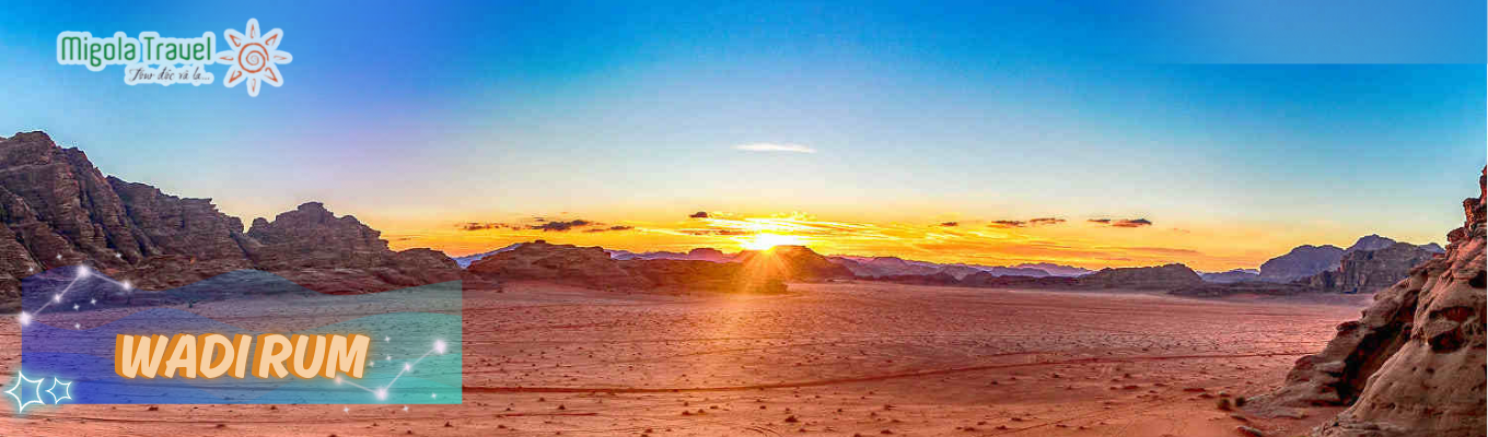 Wadi Rum nơi được mệnh danh “Thung lũng mặt trăng” với khung cảnh hùng vĩ được sử dụng làm bối cảnh cho nhiều bộ phim nổi tiếng như Lawrence of Arabia hay Cuộc Thập Tự Chinh cuối cùng của Indiana Jones,...
