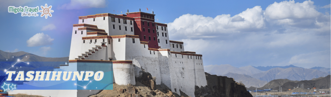 Tashilhunpo, trung tâm tôn giáo lớn thứ 2 của Phật Giáo Tây Tạng đồng thời là nơi làm việc và cư ngụ của Ban Thiền Lạt Ma.