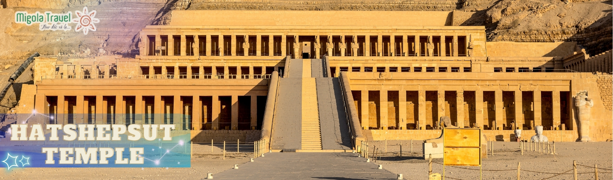 Đền thờ Nữ hoàng Hatshepsut – đền thờ vị nữ hoàng Ai Cập, là nữ hoàng đầu tiên trên thế giới. Đền thờ nằm dưới các vách đá ở Deir el Bahari, ở bờ tây của sông Nile gần Thung lũng các vị vua.